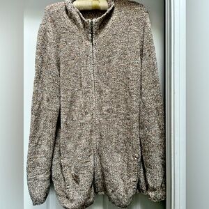 Fluffy and cozy sweater. Multi colored with pockets.